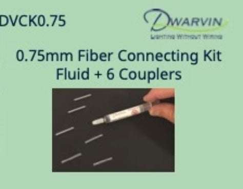 Dwarvin DVCK0.75 Fiber Connecting Kit for 0.75mm Fiber