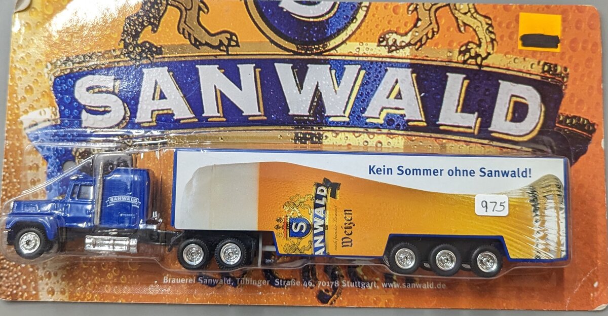 Grell Hummer 975 HO San Wald German Beer Delivery Semi Truck
