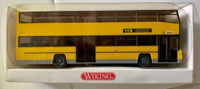 Wiking 7310433 HO Berliner Double Decker Bus