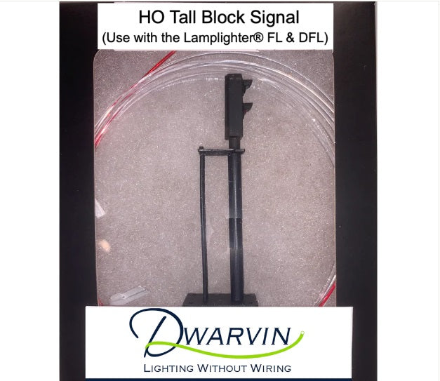 Dwarvin DVITBS102 HO Tall Block Signal Kit Lamplighter DFL w/o Power Supply