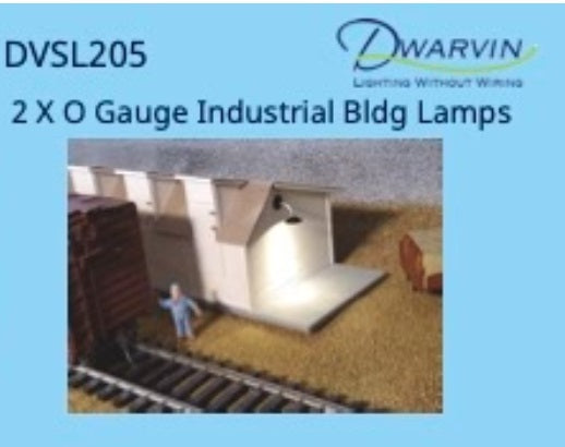 Dwarvin DVSL305 O Fiber-Lit Industrial Building Lamps (Pack of 2)