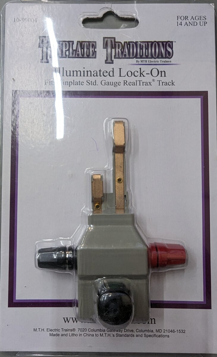 MTH 10-99004 HO Scale Tinplate Traditions Illuminated Lock-On