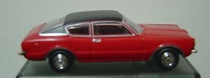 Brekina Automodelle 1303 HO Red Ford Taunus w/Black Top