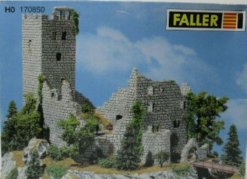 Faller 170850 HO Kastelburg Ruins Building Kit