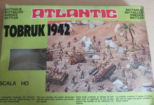 Atlantic 1403 HO Tobruk 1942 Battles Model Kit