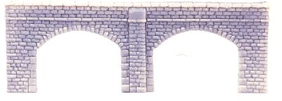 Ultimate Scenery System 42602 HO Howard Scale Stone Viaduct Arch Bridge