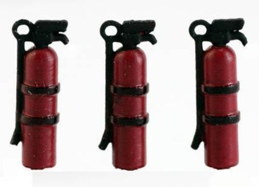 Model Tech Studios OD2254P O Fire Extinguishers (Pack of 5)