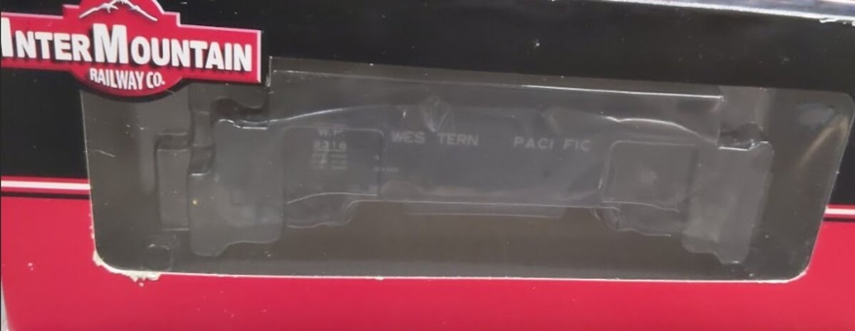 InterMountain RR-35006-33 HO Western Pacific General Service Bottom Gondola#9318