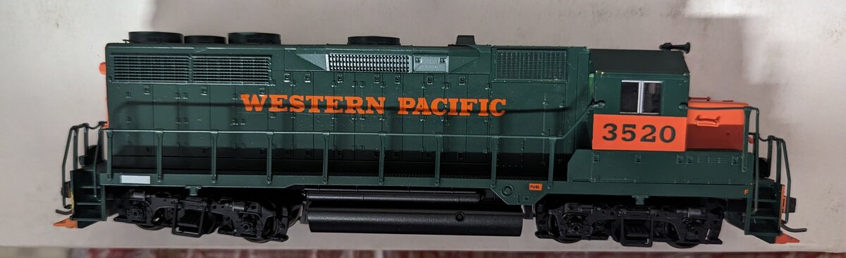 Kato 37-02B HO Western Pacific EMD GP35 Diesel Locomotive w/DB
