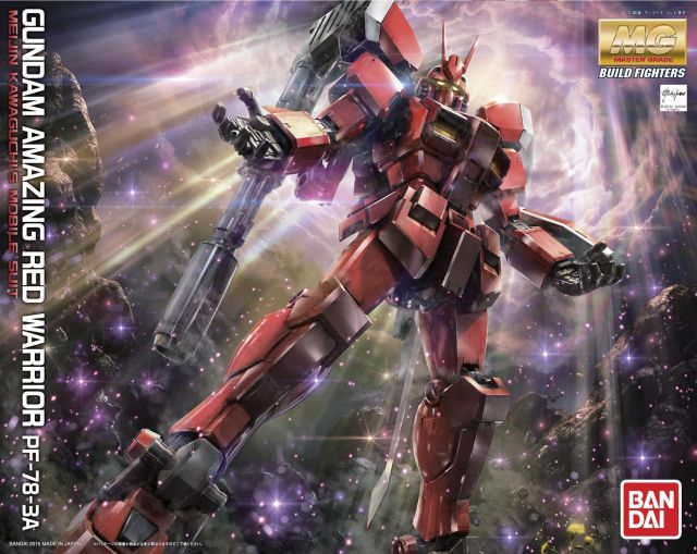 Bandai 2313211 1:100 Gundam Amazing Red Warrior PF-78-3A Plastic Model Kit