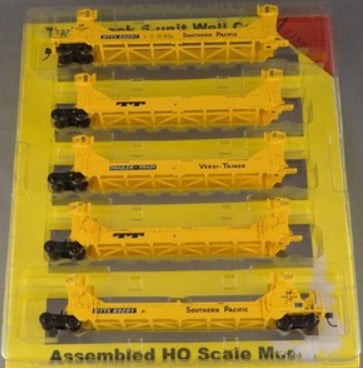 InterMountain 47611-04 HO A-Line SP Twin Stack Container Car 5-Pack #63201