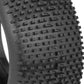 AKA Products, Inc. 14111XRW 1:8 Truggy EVO I-Beam X PrMntd Tires, White Wheels