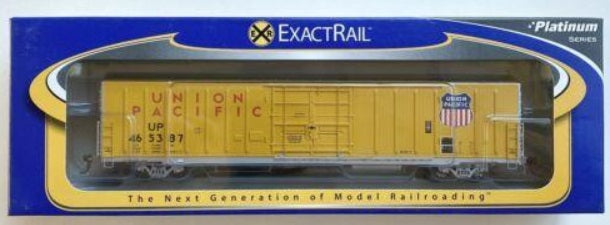 ExactRail EP-80513-5 HO Union Pacific PC&F 62' Insulated Box Car #465387
