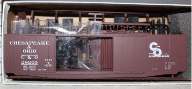 InterMountain 40606-09 C&O HO 50' PS-1 Double Door Boxcar #28203