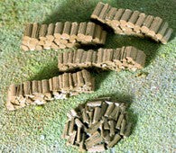 Model Tech Studios D1103P N Scale Finished Cordwood (Pack of 5)