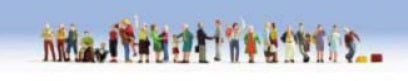Noch 16102 HO/OO Assorted Travelers (Box of 24)