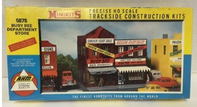 AHM 5878 HO Minikits Busy Bee Department Store Building Kit