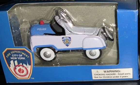 K-Line K-94531 1:43 American Heros NYPD Pedal Car Train Accessory