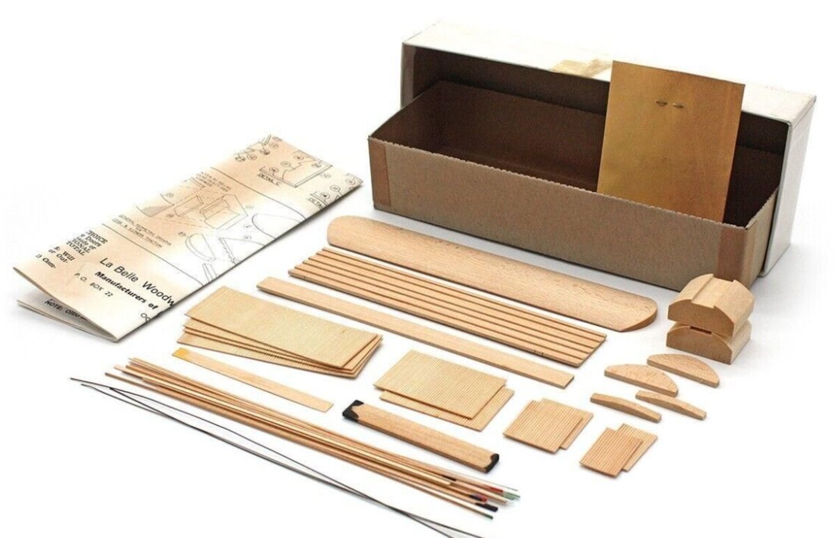 LaBelle Woodworking Co. HO-61 HO Traction CERA-Traction Box Trailer Kit