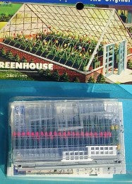 Plasticville 3609-100 HO Greenhouse w/Assorted Colored Flowers