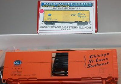 Branchline Trains 9023 HO Chicago & Eastern Illinois 40' Boxcar # 4 Kit