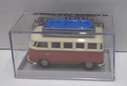 Brekina Automodelle 31815 HO VW Mindersamba W/Boat On The Top