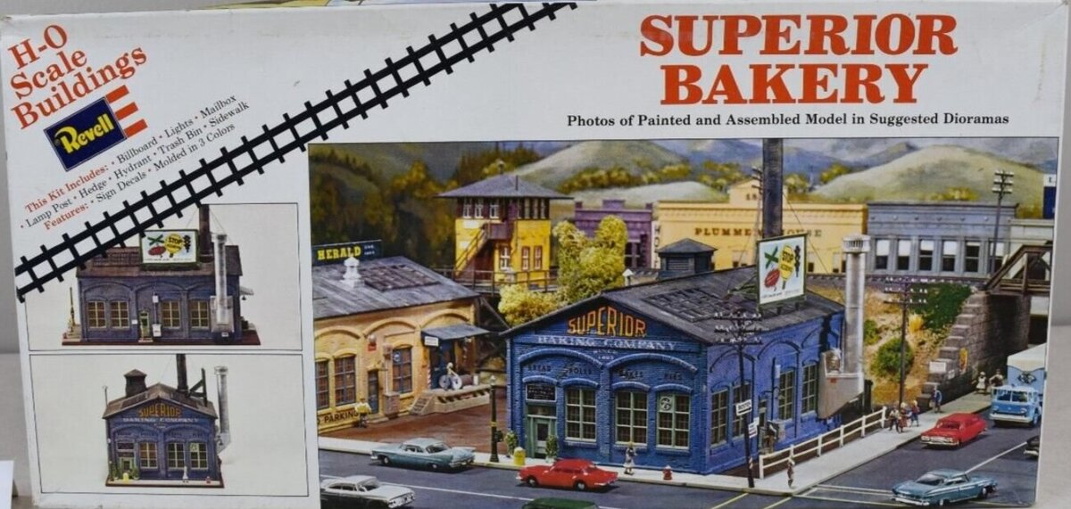Revel H-997 HO Superior Bakery Building Plastic Kit