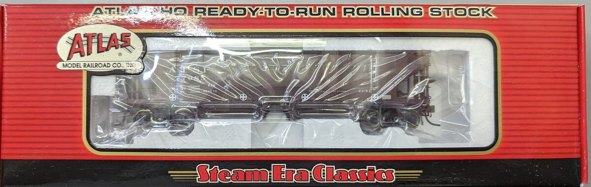 Atlas 1166-2 HO Santa Fe Repaint Hart Ballast Hopper Car Ready-To-Run #77085
