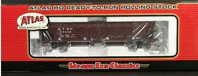 Atlas 1166-6 HO Santa Fe Repaint Hart Ballast Hopper Car Ready-To-Run #77338