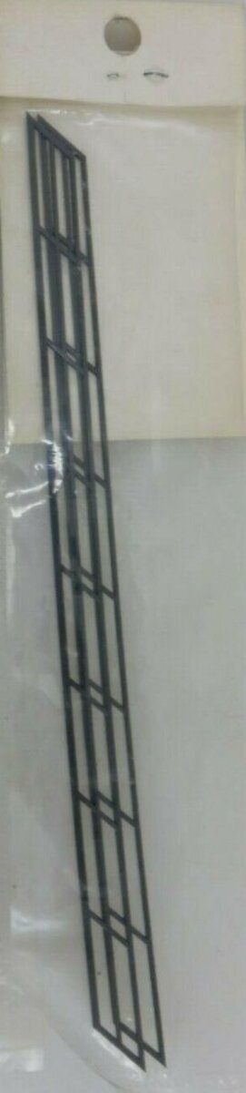 Plastruct 1804 HO Stair Rail (Pack of 2)