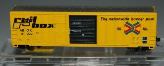 Roundhouse 51002 HO 1931 Railbox 50' Combination Door Box Car