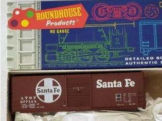 Roundhouse 1106 HO Santa Fe Railway 40' AAR Modern Box Car #277144