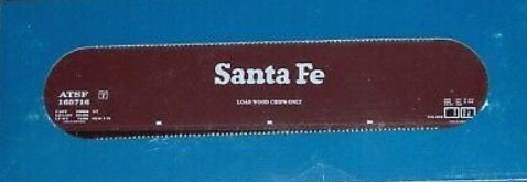 E&C Shops 0102 HO Santa Fe 62' Woodchip Hopper Smooth Side Car # 165716 Kit