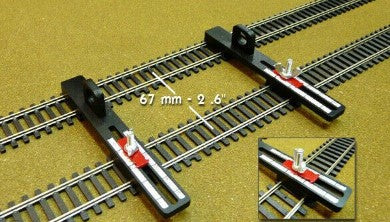 Proses Model Railway PT-01 HO Universal Track Distance Tool Metric and Imperial