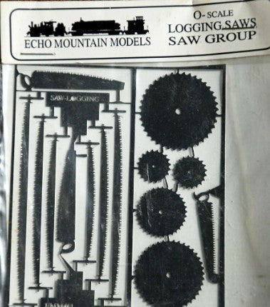 Echo Mountain Imports EMM401 O Scale Logging Saws