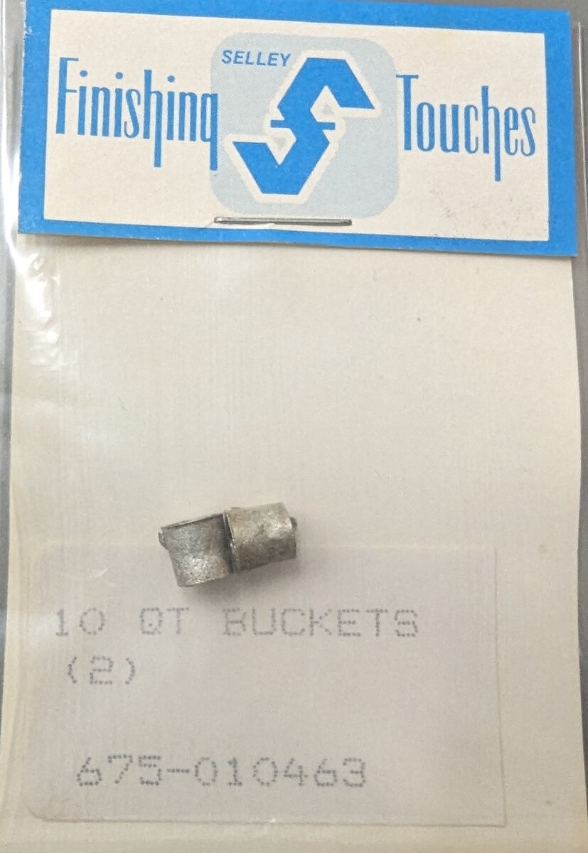 Finishing Touches 10463 O Scale 10 Quart Buckets (Pack of 2)