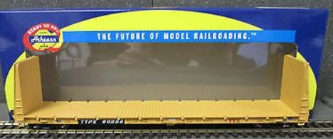 Athearn 87713 HO TTX 60' Bulkhead Flat Car TTPX80947
