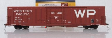 ExactRail EP-80504-5 HO Western Pacific PC&F 62' Insulated Box Car #67053