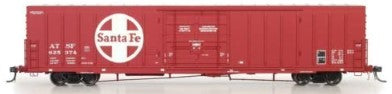 ExactRail EP-80506-5 HO Santa Fe-As Delivered PC&F 62' Insulated Box Car #625413