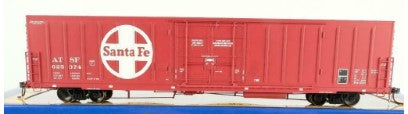 ExactRail EP-80506-1 HO Santa Fe-As Delivered PC&F 62' Insulated Box Car #625374