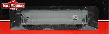 InterMountain 47033-07 HO ACF 4650 Cu.Ft. 3 Bay Hopper WP#11757