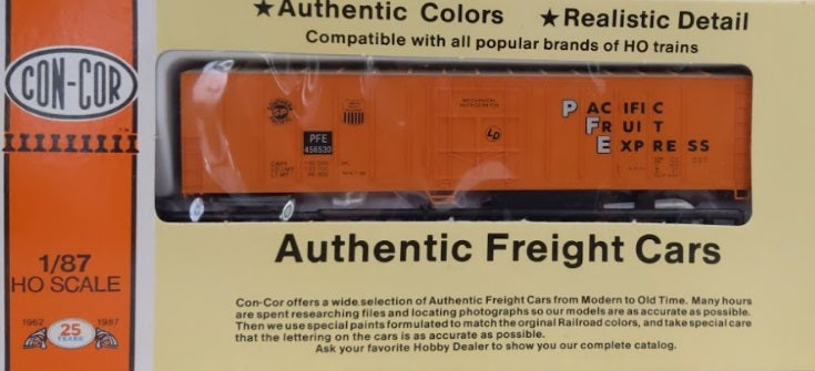 Con-Cor 0001-009803-7 HO Pacific Fruit Express 57 Ft Mech Reefer Kit