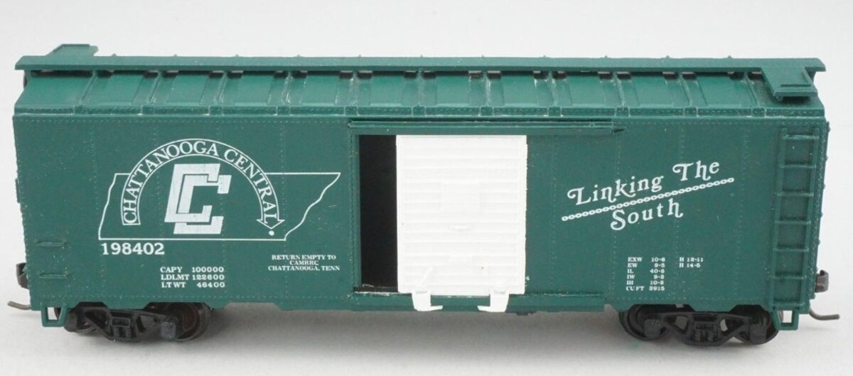 Athearn 198402 HO Chattanooga Central RTR Freight 40' Box Car # 198402 Kit