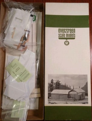 Evergreen Hill 802 HO Durfy Distributing Company Building Kit