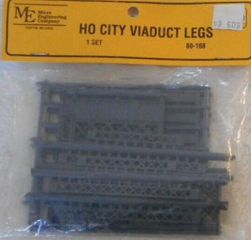Micro Engineering 80-168 HO City Viaduct Legs 1 Set