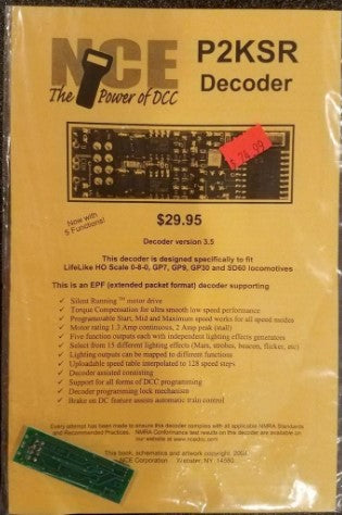 NCE Corporation P2KSR EPF (Extended Packet Format) Decoder