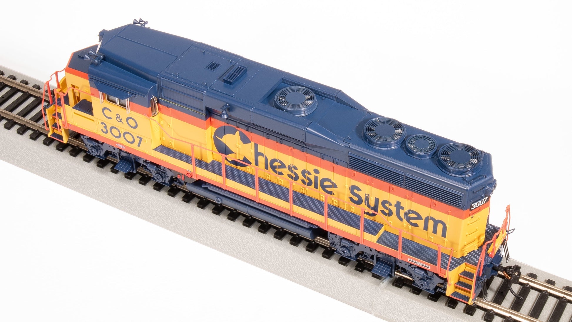 Broadway Limited 9567 HO C&O EMD GP30 Diesel Locomotive Standard DC #3012