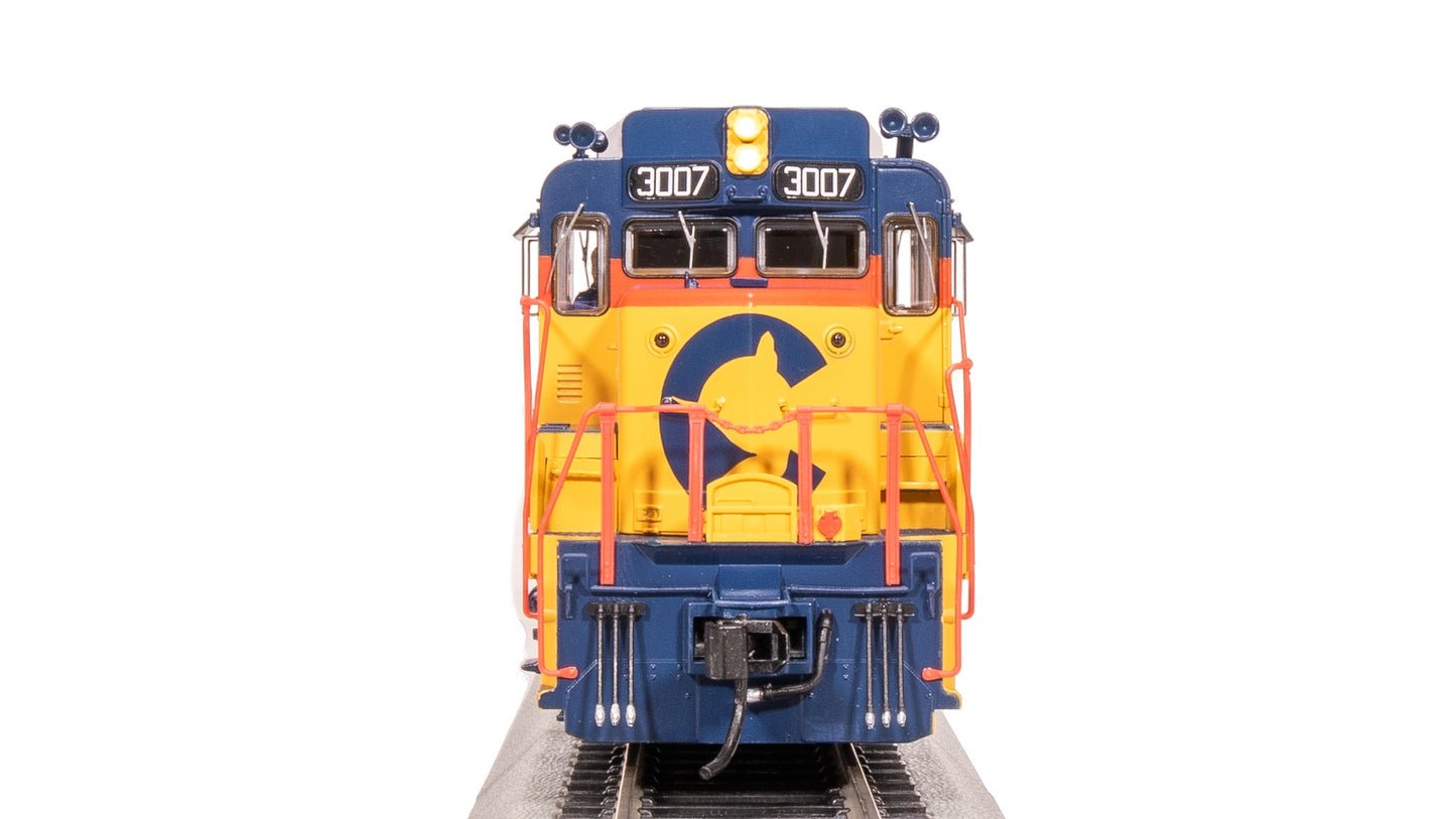 Broadway Limited 9567 HO C&O EMD GP30 Diesel Locomotive Standard DC #3012