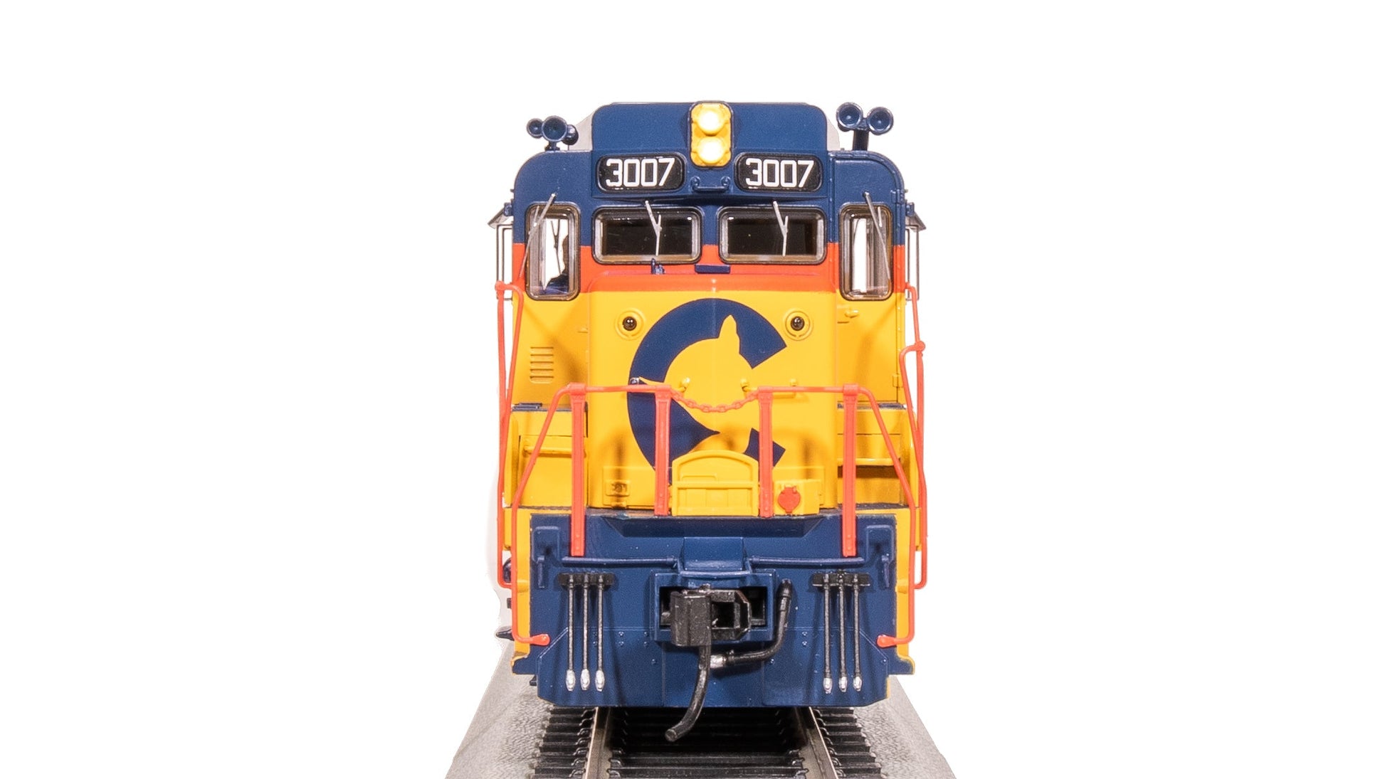 Broadway Limited 9567 HO C&O EMD GP30 Diesel Locomotive Standard DC #3012