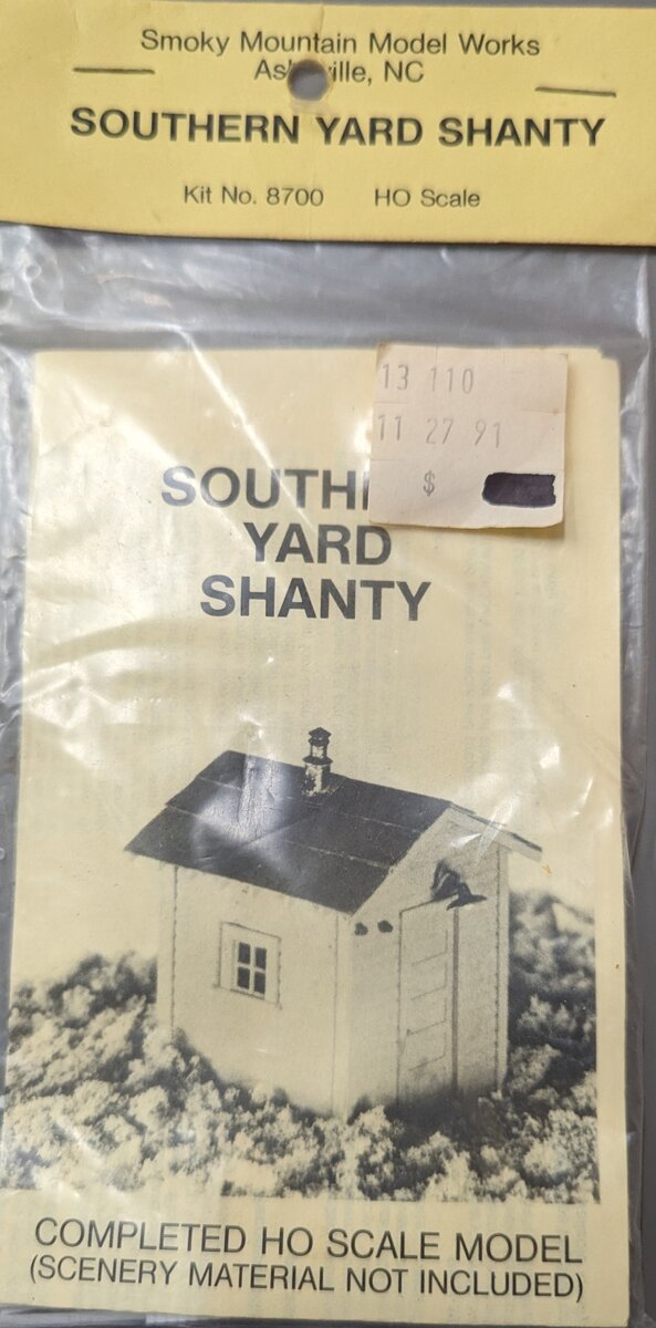 Smokey Mountain Miniatures 8700 HO Southern Yard Shanty Building Kit